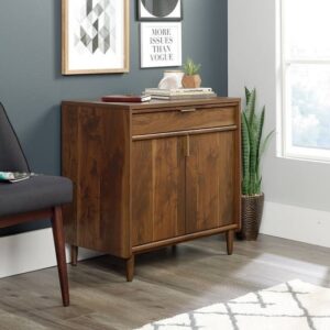 Palais Wooden Sideboard In Walnut With 2 Doors And 1 Drawer